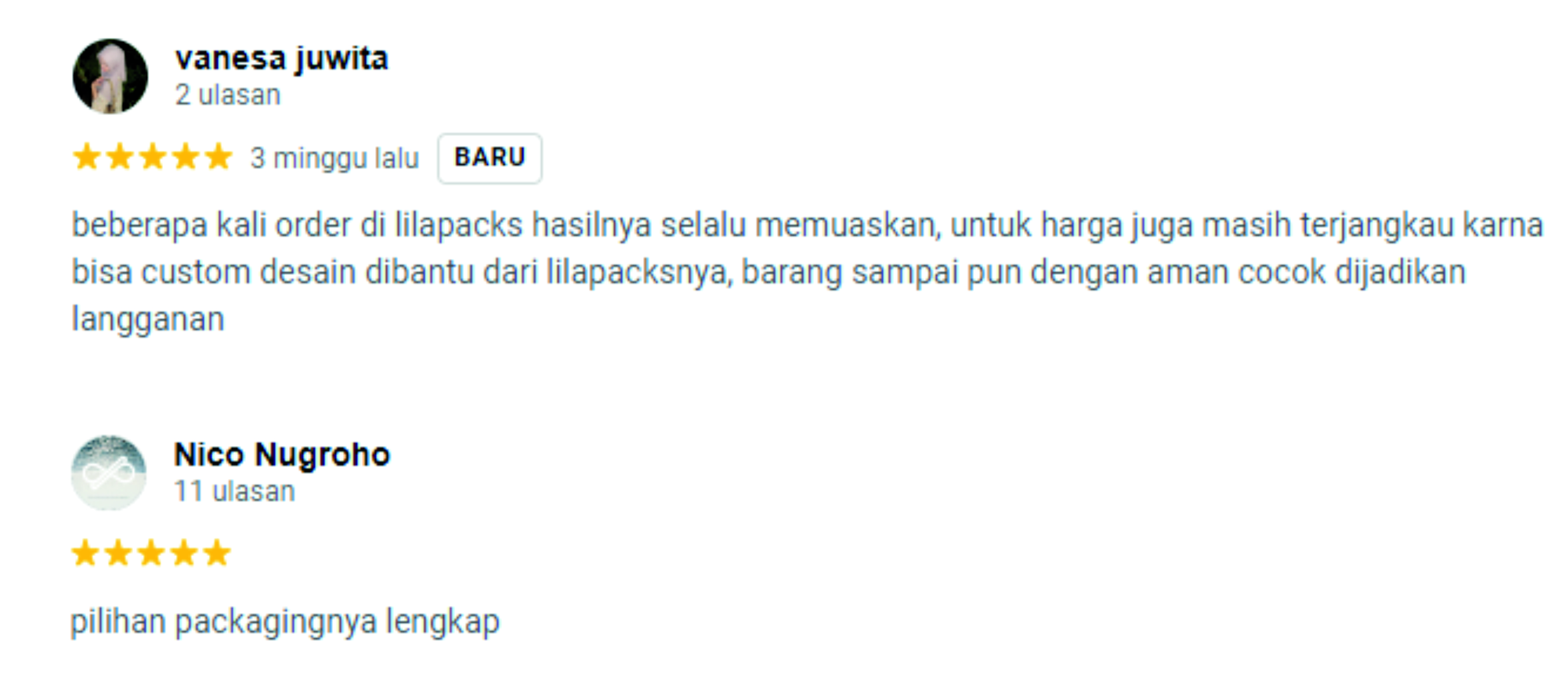 Ulasan Google 3